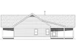 Lake House Plan Right Elevation - Buffalo Circle Rustic Lake Home 141D-0513 - Shop House Plans and More