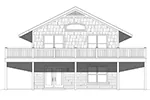 Lake House Plan Front Elevation - 141D-0519 - Shop House Plans and More