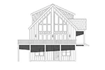 Farmhouse Plan Left Elevation - 141D-0541 - Shop House Plans and More