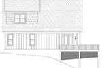 Farmhouse Plan Rear Elevation - 141D-0541 - Shop House Plans and More