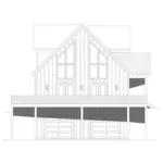 Farmhouse Plan Left Elevation - Pine Pointe Rustic Home 141D-0544 - Shop House Plans and More