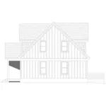 Farmhouse Plan Right Elevation - Pine Pointe Rustic Home 141D-0544 - Shop House Plans and More