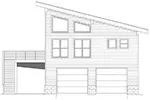 Modern House Plan Front Elevation - Eagleriver Vacation Home 141D-0551 - Shop House Plans and More