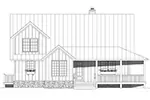 Modern Farmhouse Plan Front Elevation - Mountain Ridge Lodge Farmhouse 141D-0604 | House Plans and More