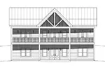 Cabin & Cottage House Plan Front Elevation - Eagle Ranch Lookout Vacation Home 141D-0611 | House Plans and More