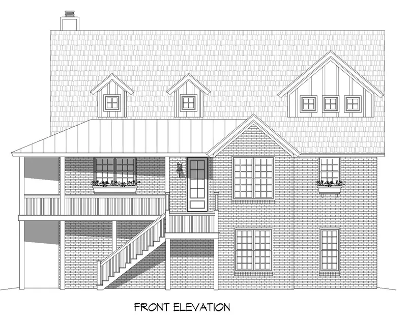 Country House Plan Front Photo 11 - 141D-0624 | House Plans and More