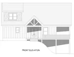 Beach & Coastal House Plan Front Photo 01 - 141D-0638 | House Plans and More