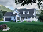 Traditional House Plan Front of Home - 141D-0785 | House Plans and More