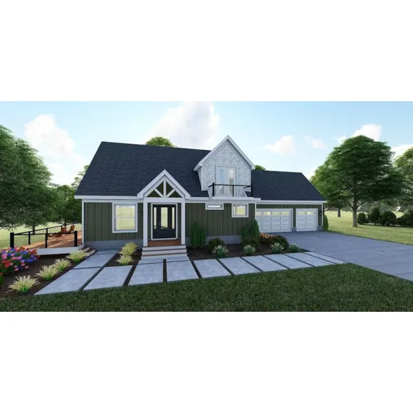 Mudroom Connects Oversized Garage to Home