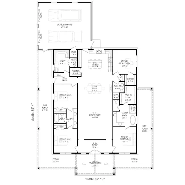 Floor Plan - 141D-1004