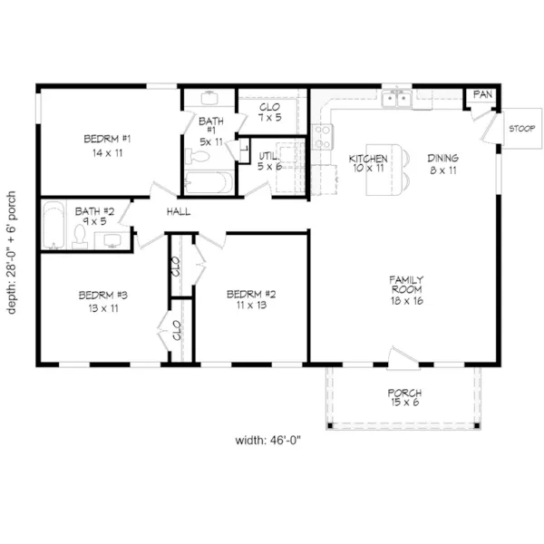 Floor Plan - 141D-1005