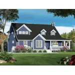 Modern Farmhouse Plan Front of House 141S-0011