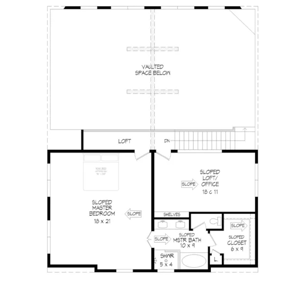 Luxury House Plan Lower Level Floor - Mountain Pine Country Home 141S-0012 | House Plans and More