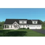Modern Farmhouse Plan Front of House 141S-0033