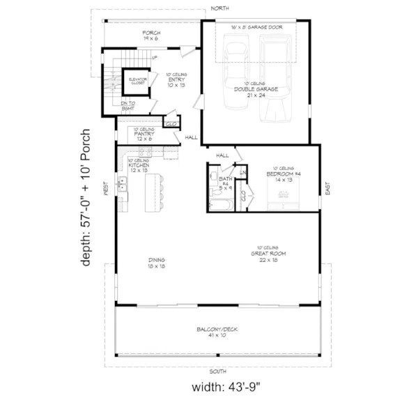 Floor Plan - 141S-0034