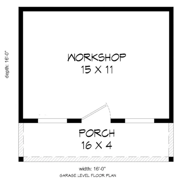 Ranch Project Plan First Floor 142D-4500