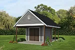 Building Plans Front of Home - 142D-4508 | House Plans and More