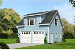 Building Plans Front of Home -  142D-6003 | House Plans and More