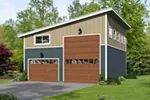 Building Plans Front of Home -  142D-6006 | House Plans and More