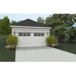 Building Plans Front of House 142D-6007