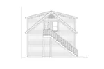 Building Plans Left Elevation -  142D-6011 | House Plans and More