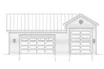 Building Plans Front Elevation -  142D-6019 | House Plans and More