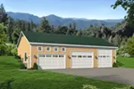 Building Plans Front of Home -  142D-6048 | House Plans and More