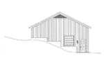 Building Plans Left Elevation -  142D-6048 | House Plans and More