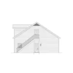 Building Plans Right Elevation -  142D-6051 | House Plans and More