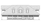 Country House Plan Front Elevation -  142D-6052 | House Plans and More