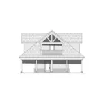 Country House Plan Left Elevation -  142D-6052 | House Plans and More