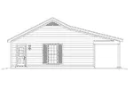 Building Plans Left Elevation -  142D-6055 | House Plans and More