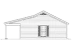 Building Plans Right Elevation -  142D-6055 | House Plans and More
