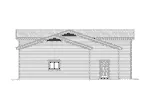 Building Plans Left Elevation -  142D-6056 | House Plans and More