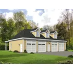 Building Plans Front of Home -  142D-6111 | House Plans and More