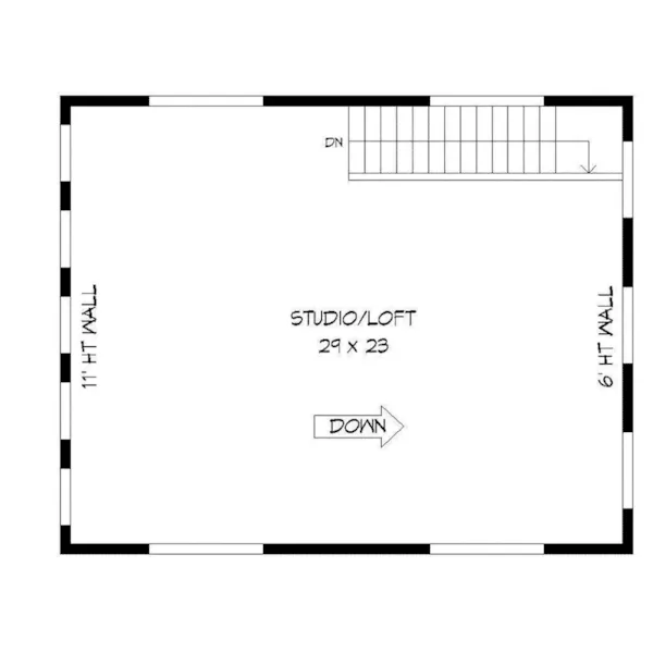 Building Plans Project Plan Second Floor 142D-6116