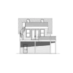 Building Plans Rear Elevation -  142D-6135 | House Plans and More