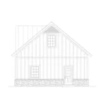 Prairie House Plan Right Elevation - 142D-6241 | House Plans and More