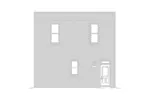 Southwestern House Plan Rear Elevation -  142D-7500 | House Plans and More