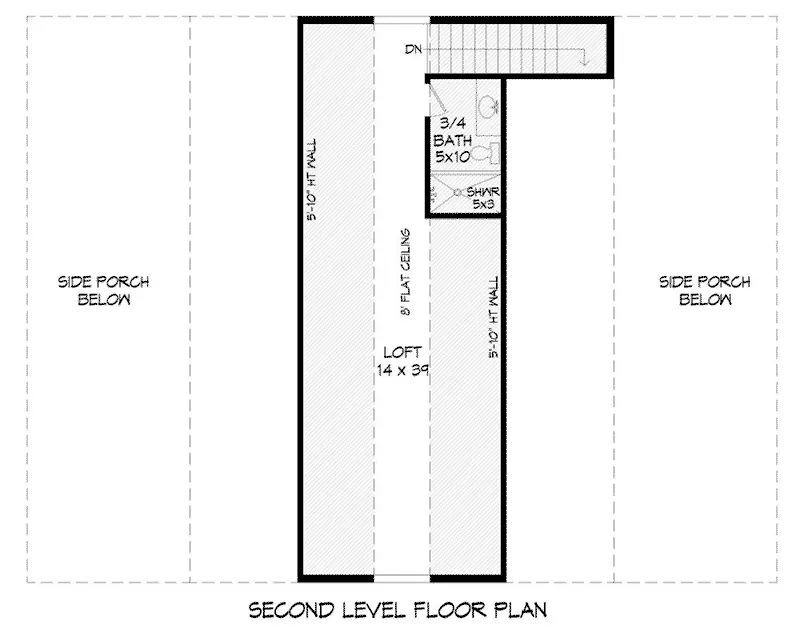 Building Plans Project Plan Second Floor 142D-7503