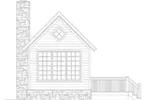 Ranch House Plan Left Elevation -  142D-7506 | House Plans and More