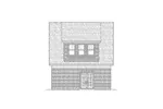 Traditional House Plan Rear Elevation -  142D-7510 | House Plans and More