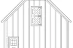 Farmhouse Plan Right Elevation -  142D-7514 | House Plans and More