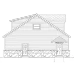 Building Plans Left Elevation -  142D-7516 | House Plans and More