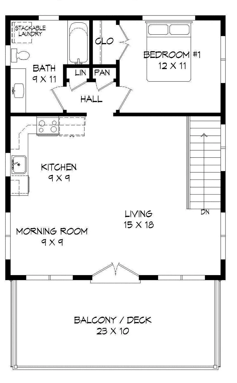 Building Plans Project Plan Second Floor 142D-7519