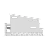 Building Plans Rear Elevation -  142D-7521 | House Plans and More