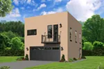 Building Plans Front of Home -  142D-7528 | House Plans and More