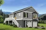 Cabin & Cottage House Plan Front of Home -  142D-7529 | House Plans and More