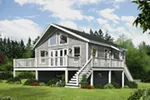 Cabin & Cottage House Plan Rear Photo 01 -  142D-7529 | House Plans and More