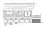 Cabin & Cottage House Plan Right Elevation -  142D-7529 | House Plans and More